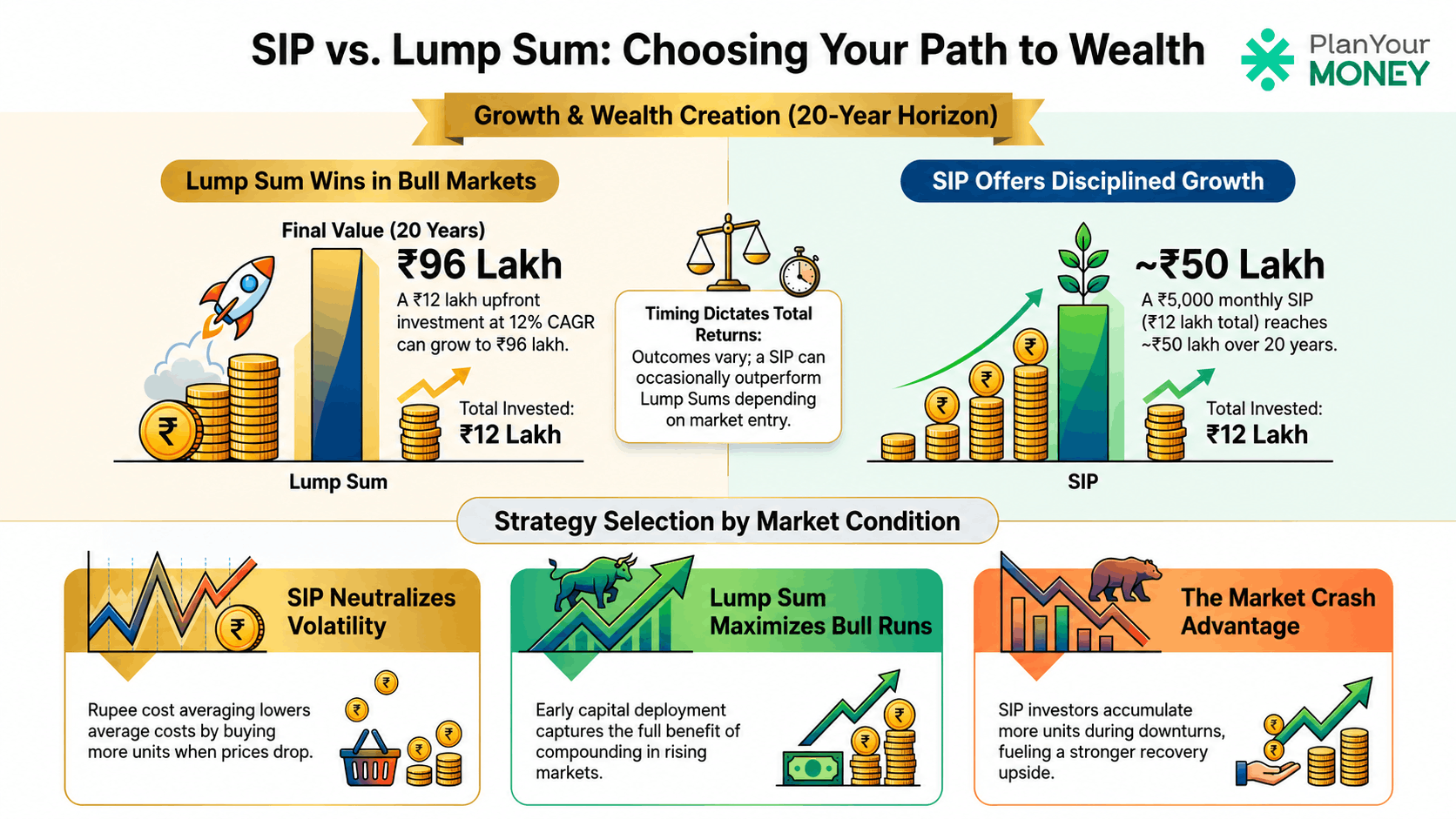 SIP vs. Lump Sum: Choosing Your Path to Wealth